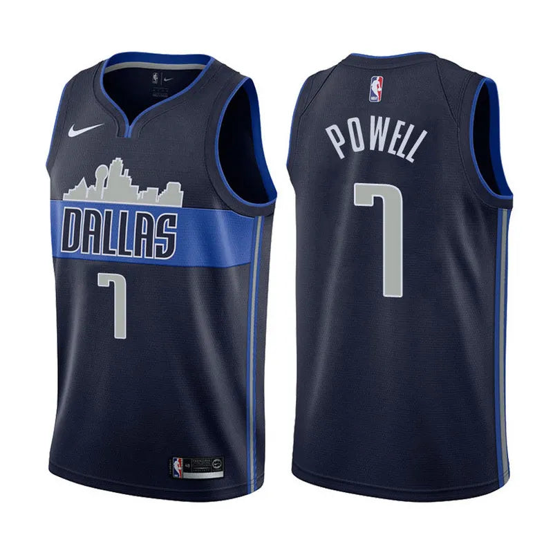 Dallas Mavericks Dark Blue Hot Pressed Jersey