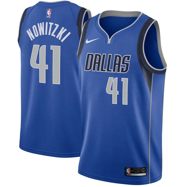 Dallas Mavericks Blue Hot Pressed Jersey