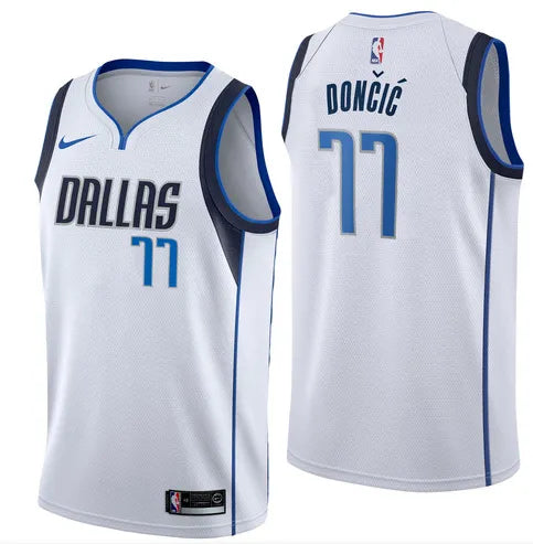Dallas Mavericks White Jersey