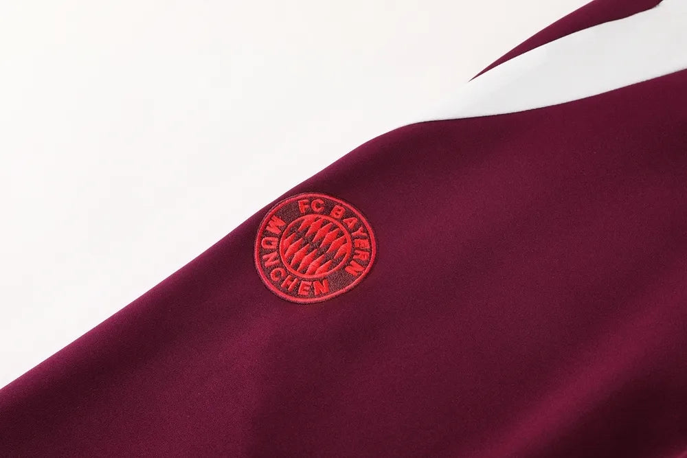 24-25 Bayern Munich Red Jacket Tracksuit