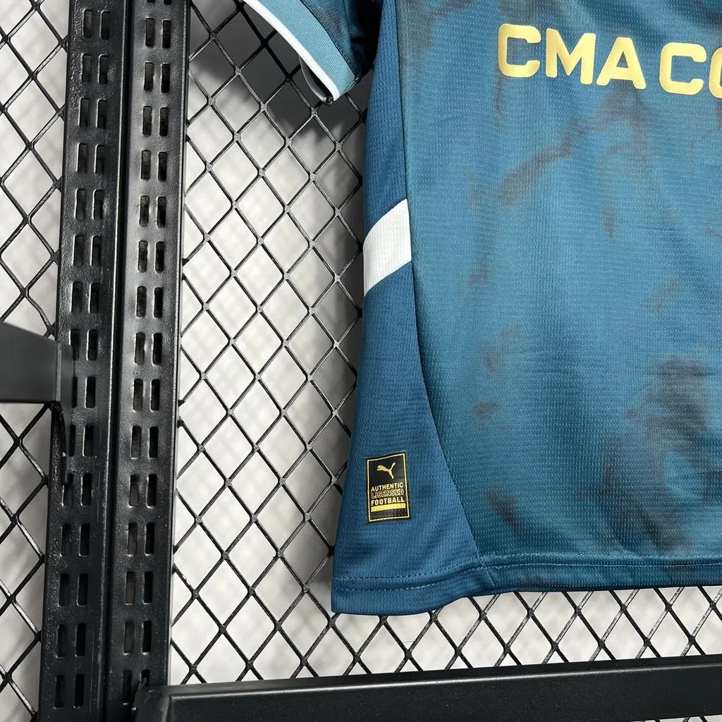 24-25 Olympique Marseille Away Kids Kit