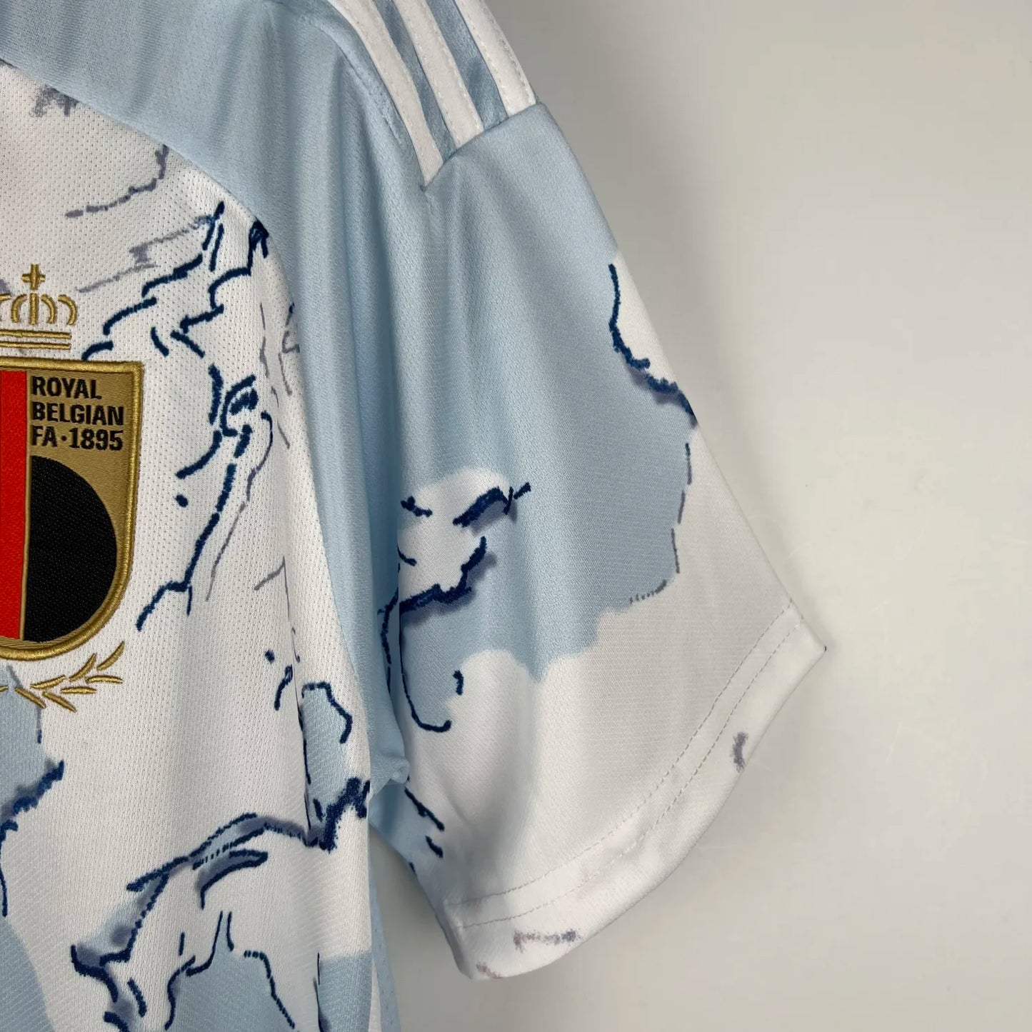 2023 Belgium Blue and White Jersey
