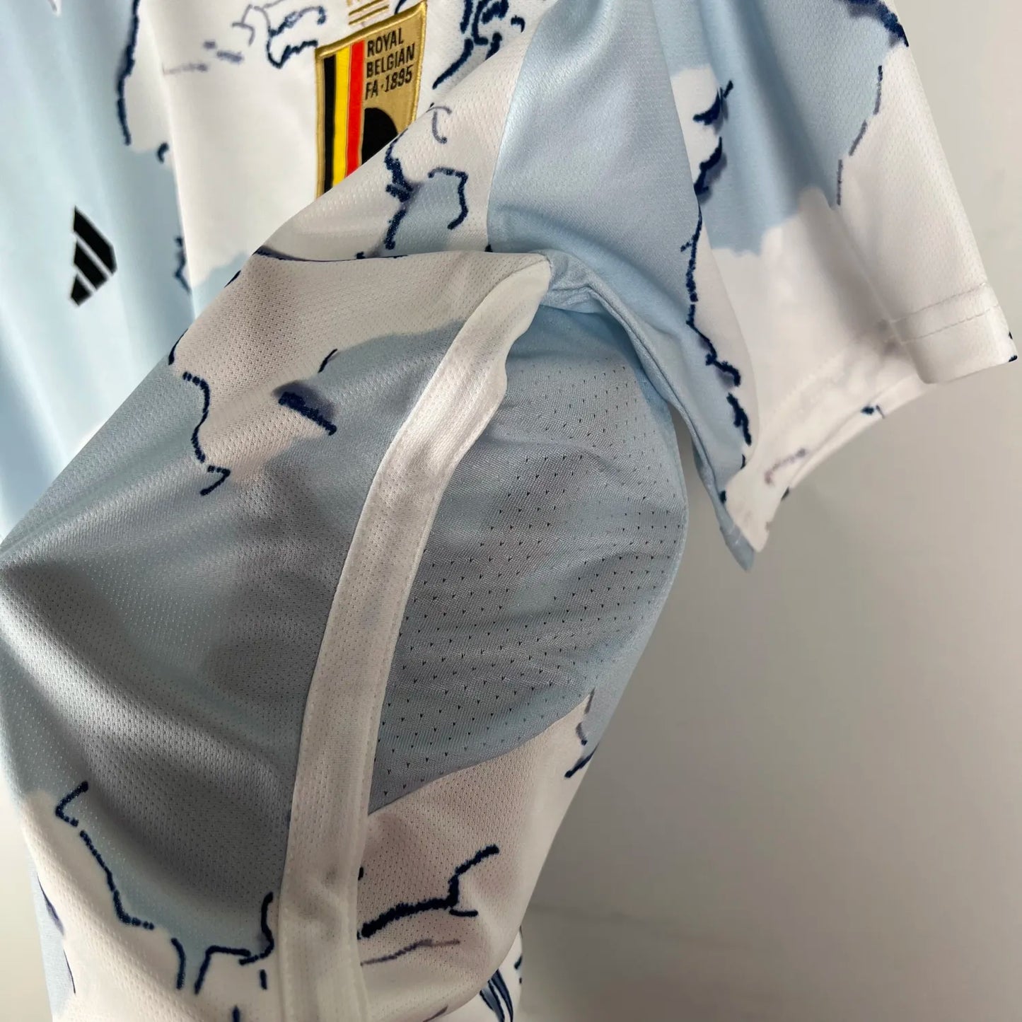 2023 Belgium Blue and White Jersey