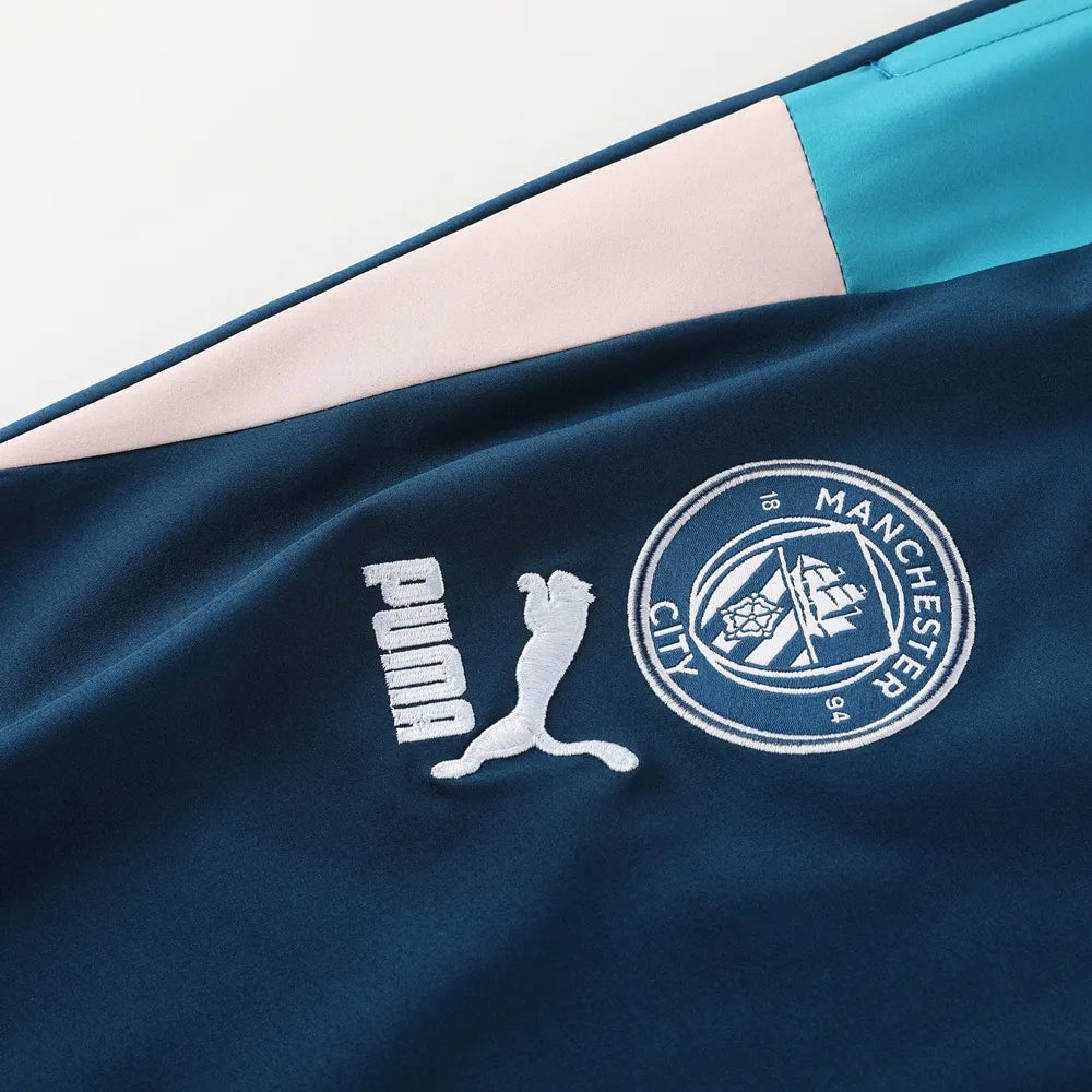 23-24 Manchester City Hooded Windbreaker Suit