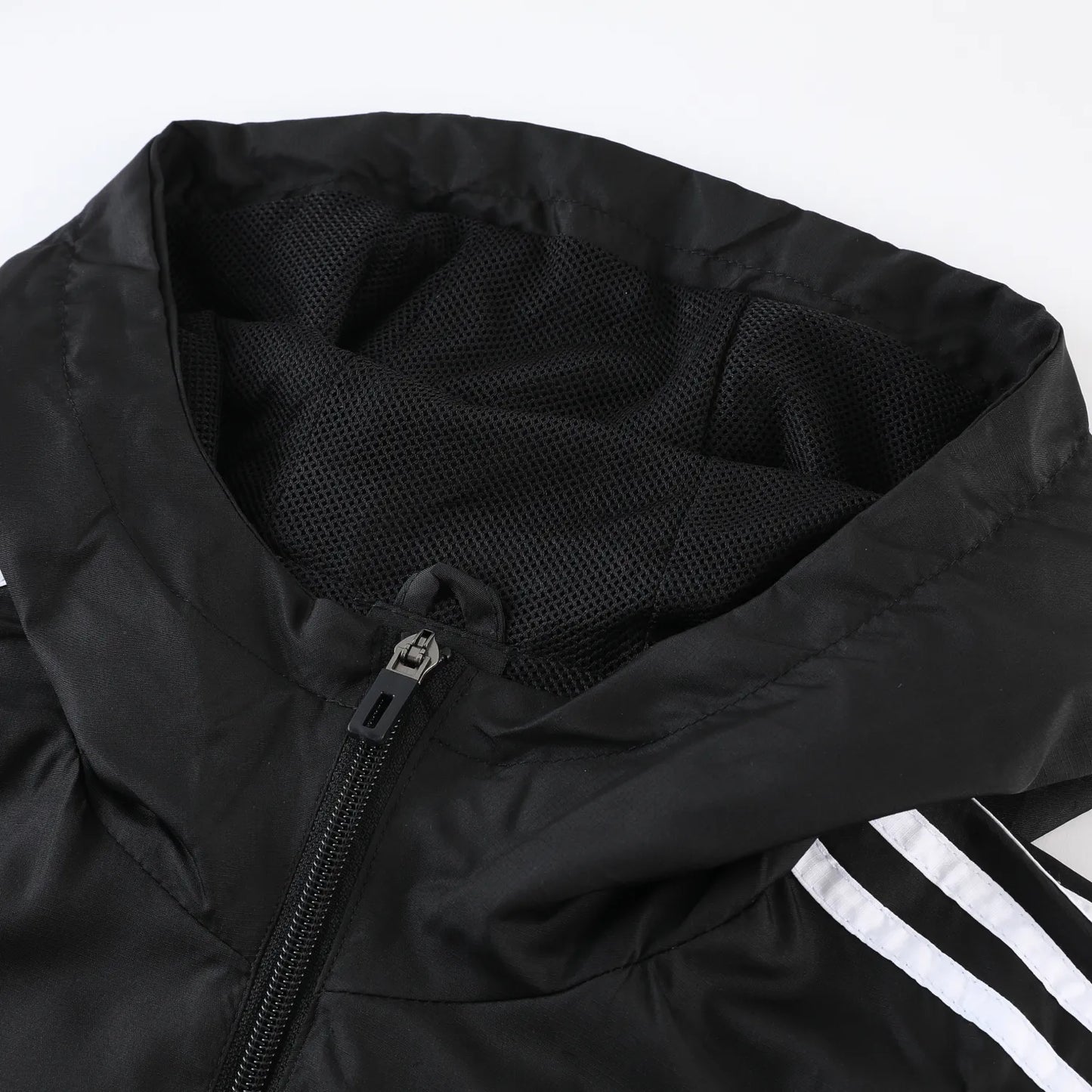 23-24 Flamengo Black Hooded Windbreaker S-XXL