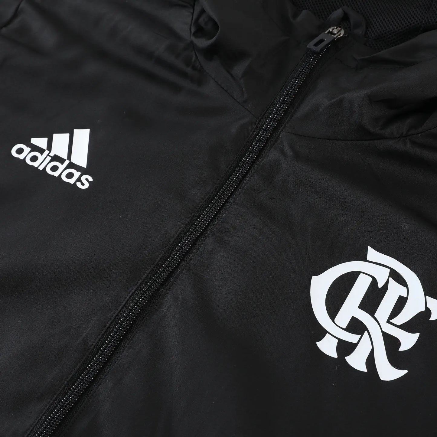 23-24 Flamengo Black Hooded Windbreaker S-XXL