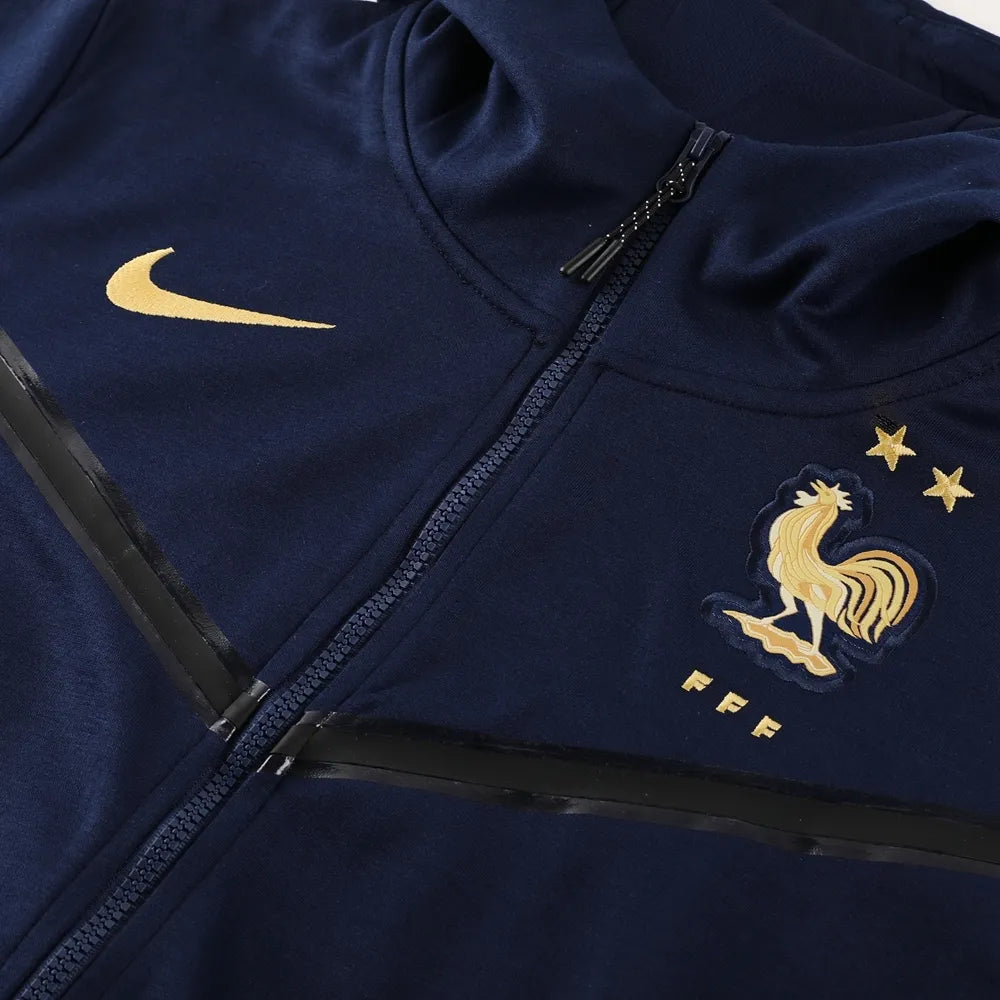 2023 France Jacket Hooded Tracksuit