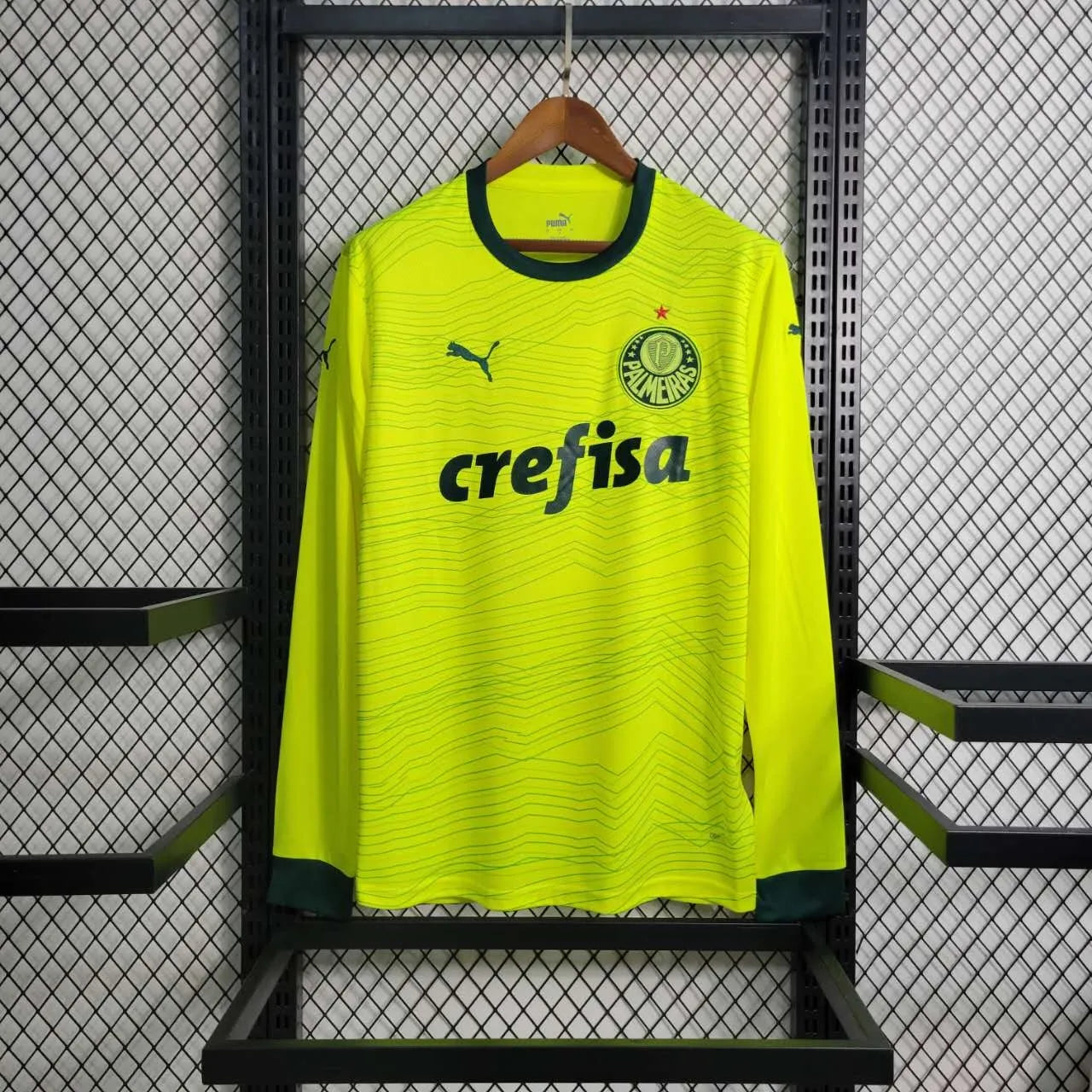23-24 Palmeiras Third Long Sleeve Fans Jersey