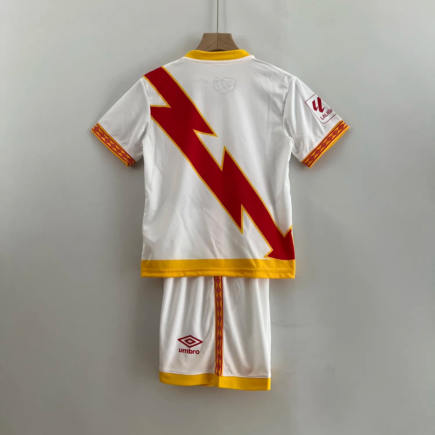 23-24 Rayo Vallecano Home Kids Kit