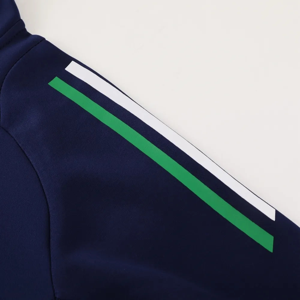 2024 Italy Blue Jacket Tracksuit