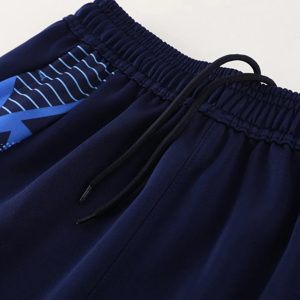2024 Italy Blue Jacket Tracksuit
