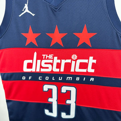 Kuzma#33 Washington Wizards 2025 NBA Blue Kit