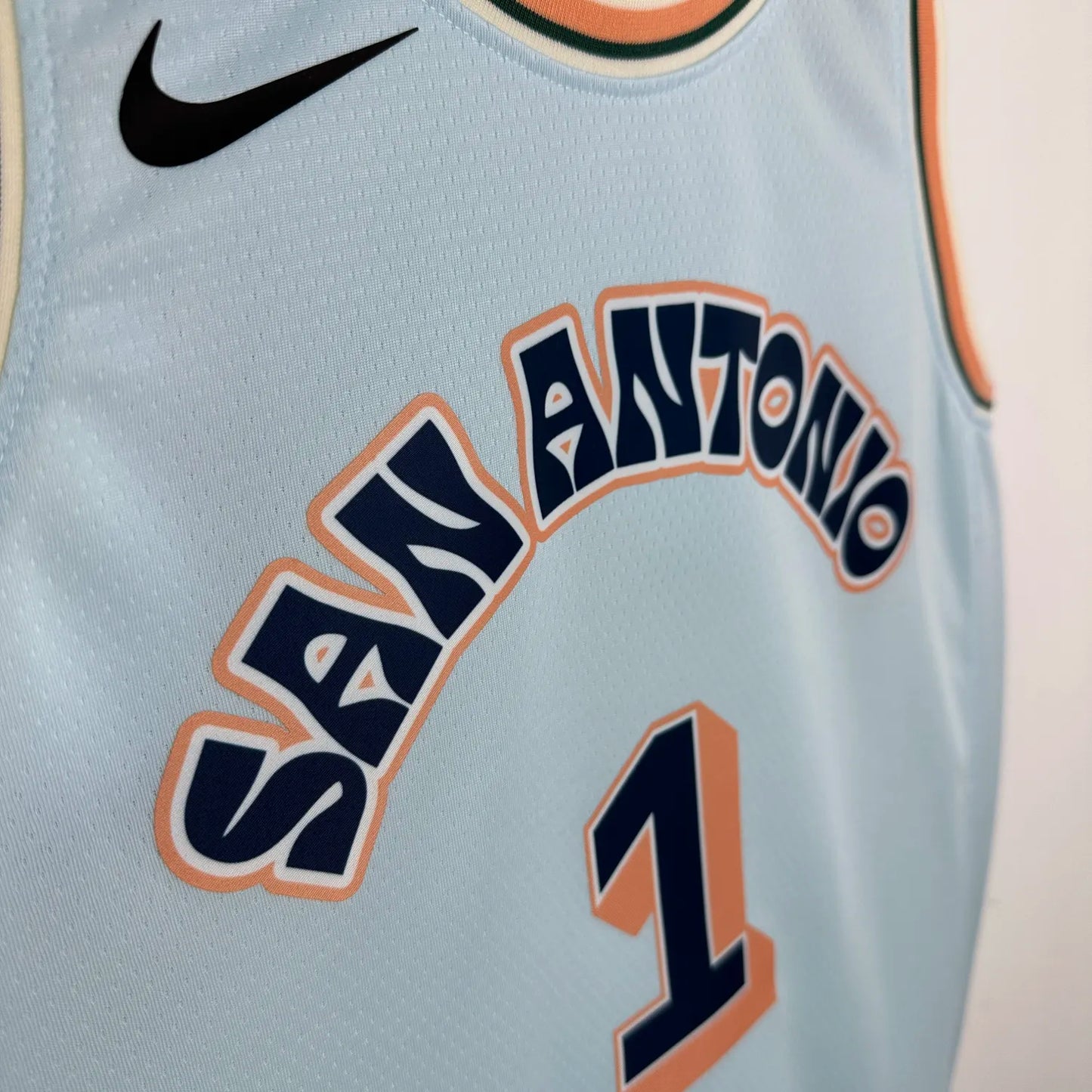 WEMBANYAMA#1 Spurs 2025 NBA Kit