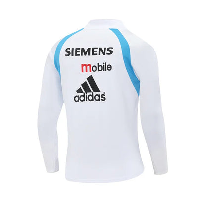 03-04 Real Madrid Retro Training Suit - Top Only