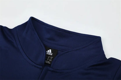 03-04 Real Madrid Retro Training Suit - Top Only