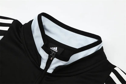 04-05 Real Madrid Black Retro Training Suit - Top Only