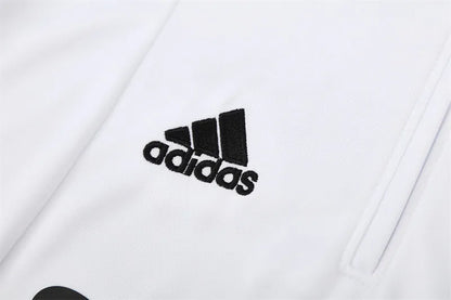 04-05 Real Madrid White Retro Training Suit - Top Only