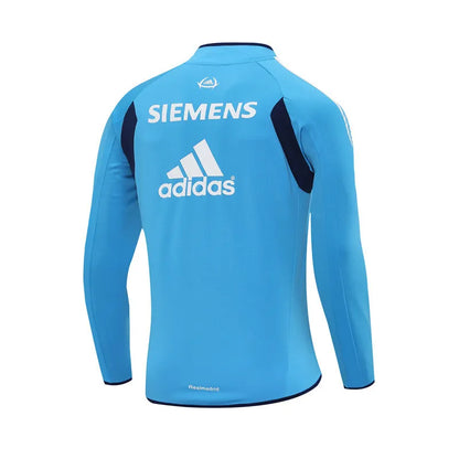 05-06 Real Madrid Blue Retro Training Suit - Top Only