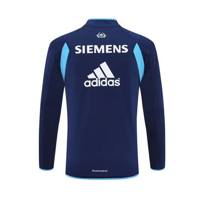 05-06 Real Madrid Retro Training Suit - Top Only