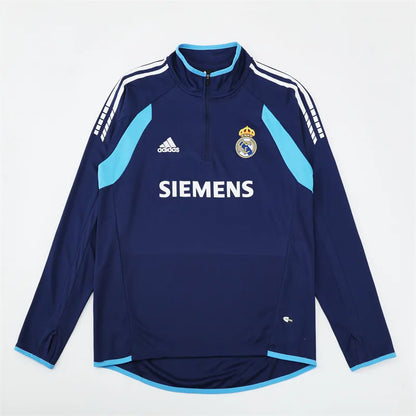 05-06 Real Madrid Retro Training Suit - Top Only