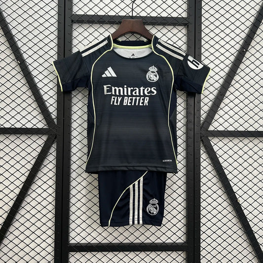 Real Madrid Away Kids Kit 25-26