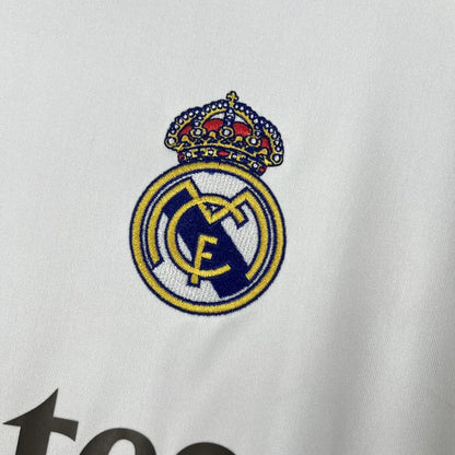 Real Madrid Home Long Sleeve Fans Kit 25-26
