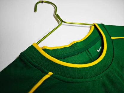 Brazil Goalkeeper Green Kit Retro 1998