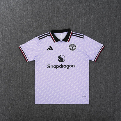 Manchester United Purple Polo Kit 25-26