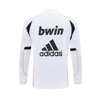 11-12 Real Madrid Retro Training Suit - Top Only