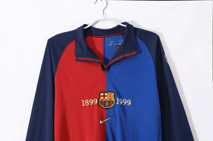Barcelona 100th Anniversary Home Long Sleeve Kit Retro