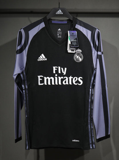 16-17 Real Madrid Third Kit Long Sleeve Retro