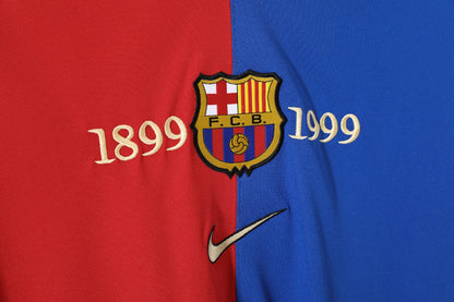 Barcelona 100th Anniversary Home Long Sleeve Kit Retro