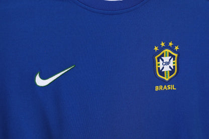 Brazil Away Long Sleeve Kit Retro 1998