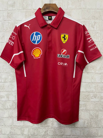2025 Ferrari F1 Red Polo