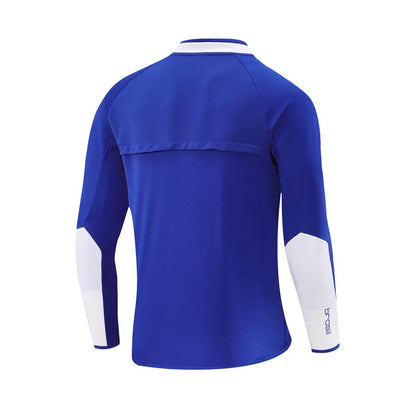 2002 Brazil Blue Retro Training Suit - Top Only