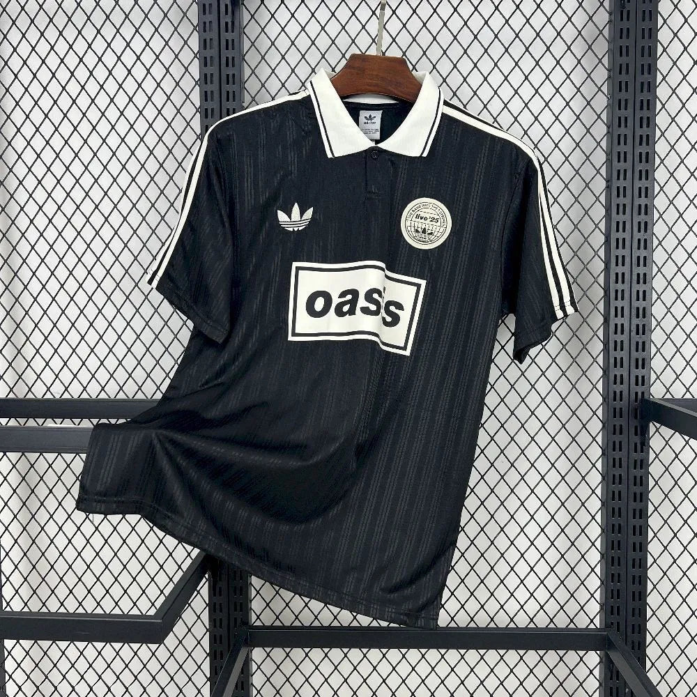 2025 Adidas Oasis Fashion Black Special T-shirt