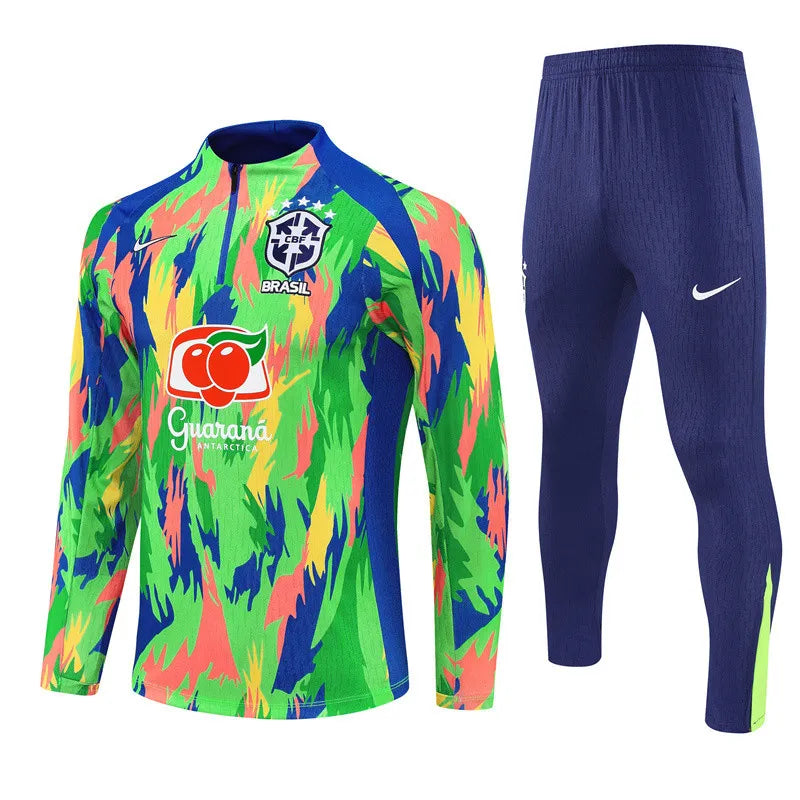 2025 Brazil Green Training Suit