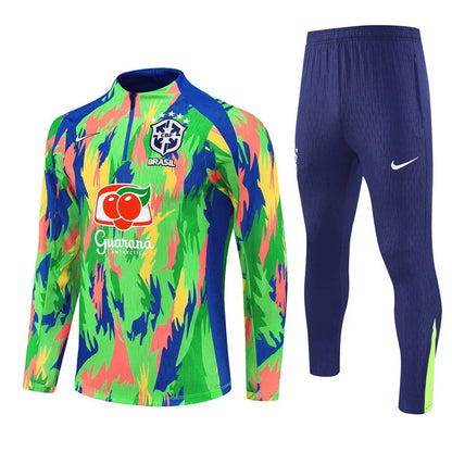2025 Brazil Green Training Suit
