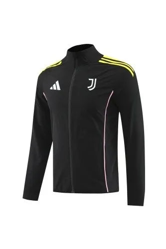 2025 Juventus Black Windbreaker