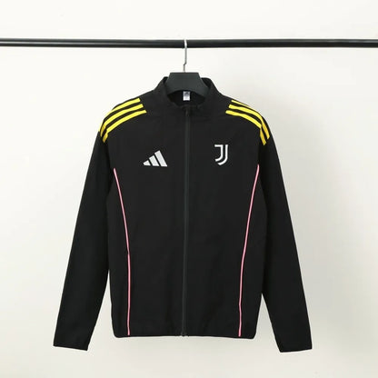 2025 Juventus Black Windbreaker