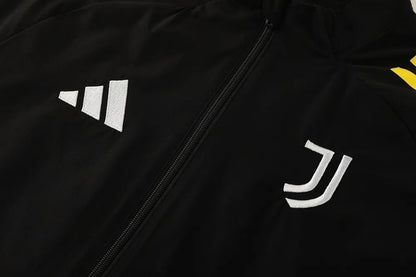 2025 Juventus Black Windbreaker