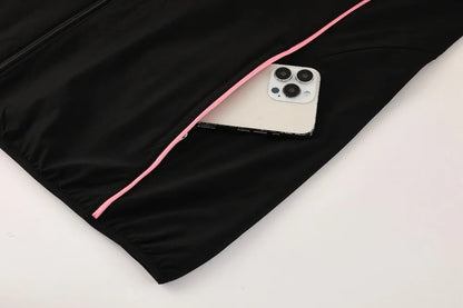 2025 Juventus Black Windbreaker