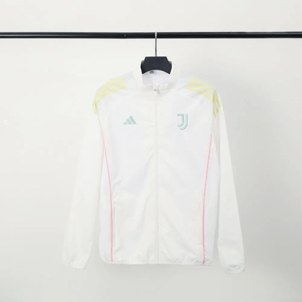 2025 Juventus White Windbreaker