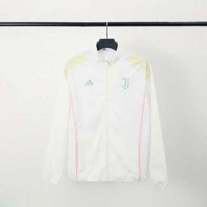 2025 Juventus White Windbreaker