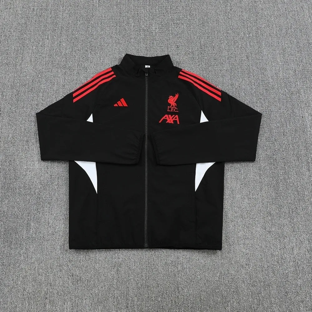 2025 Liverpool Black Windbreaker
