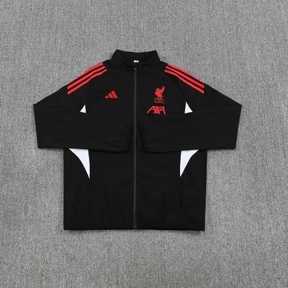 2025 Liverpool Black Windbreaker