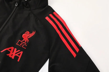 2025 Liverpool Black Windbreaker