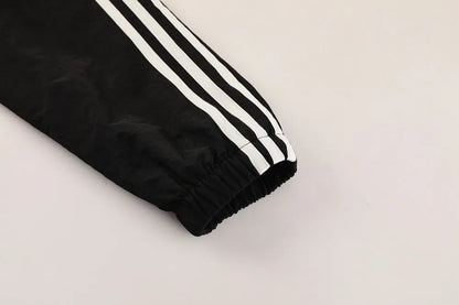 2025 Manchester United Black Windbreaker