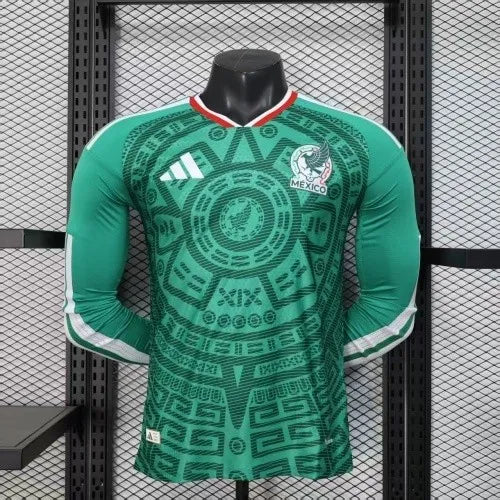 2026 World Cup Mexico Home Long Sleeve Kit