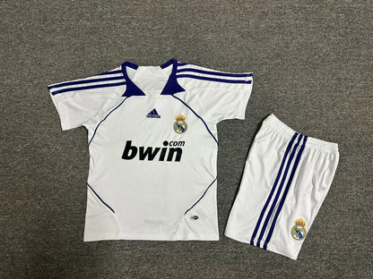 07-08 Real Madrid Home Kids Kit